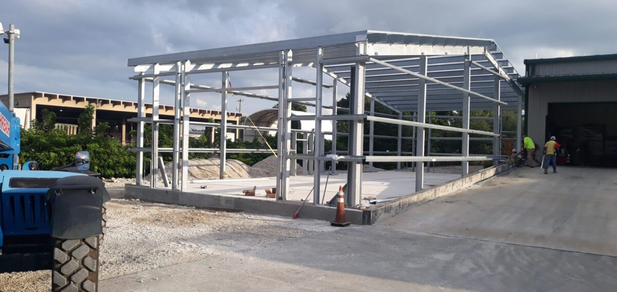 New Building Frame